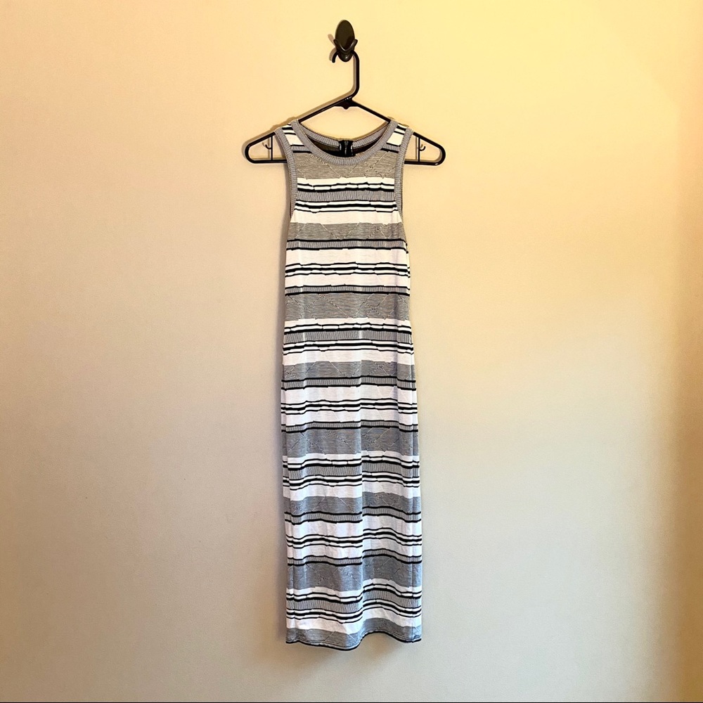 Silence + Noise Stripe Bodycon Dress